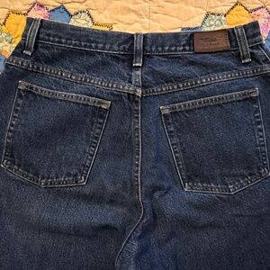 Women's L.L Bean Denim Jeans Double L Relaxed Fit High Rise 14P